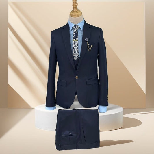 Costume Bleu nuit trois pièces